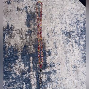 Beaded lanyard